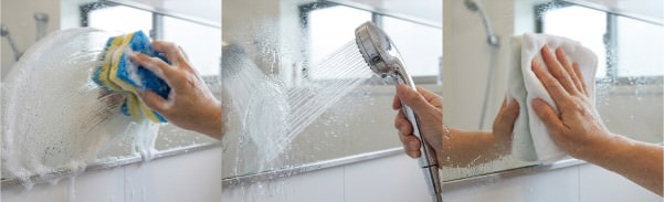 鏡のくもり止め対策