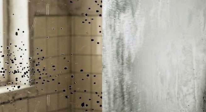 鏡の交換サイン