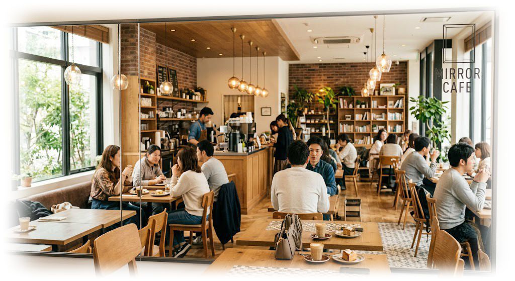 カフェに鏡を設置するメリット